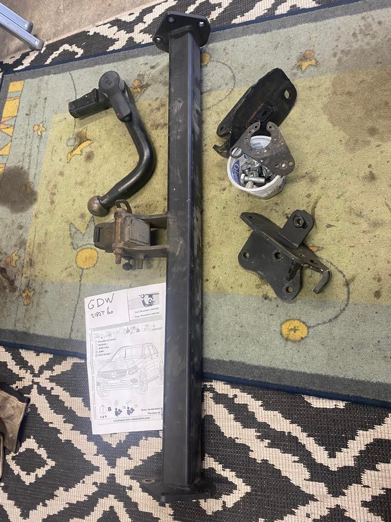 Afneembare trekhaak mercedes GLC, Ophalen of Verzenden, Gebruikt