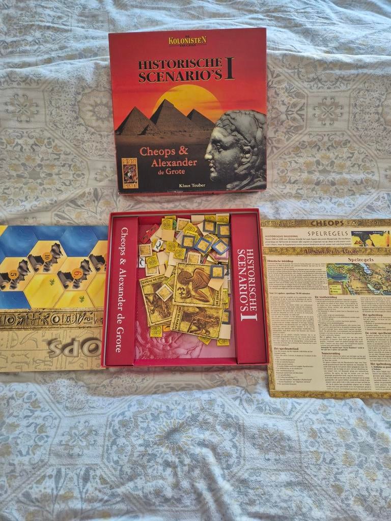 Kolonisten van Catan - Historische scenario's 1, Ophalen of Verzenden, Zo goed als nieuw