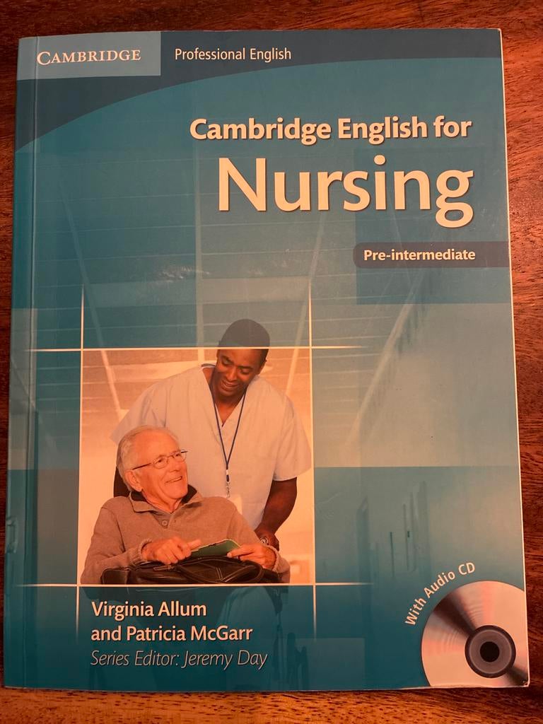 Cambridge English for Nursing - Pre-intermediate, Boeken, Ophalen of Verzenden, Gamma, Gelezen, HBO