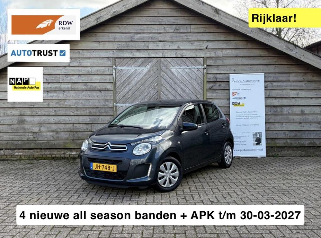 Citroen C1 1.0 e-VTi Feel | Climate | Elektrische ramen | On, Voorwielaandrijving, Stof, Gebruikt, Euro 6