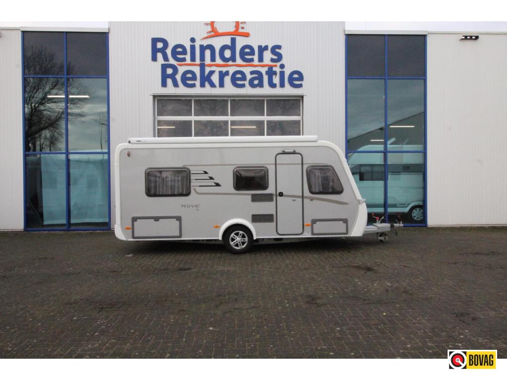 Eriba Nova Light 442 V Thule 6300, Vloerverwarm., Caravans en Kamperen, Standaardzit, Bedrijf, Tot en met 3, Schokbreker