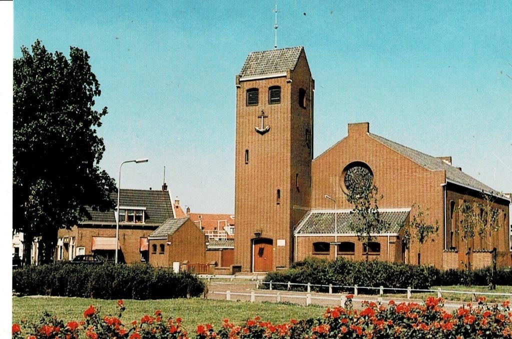 Katwijk aan Zee, Kerk, Ophalen of Verzenden, Ongelopen, Zuid-Holland