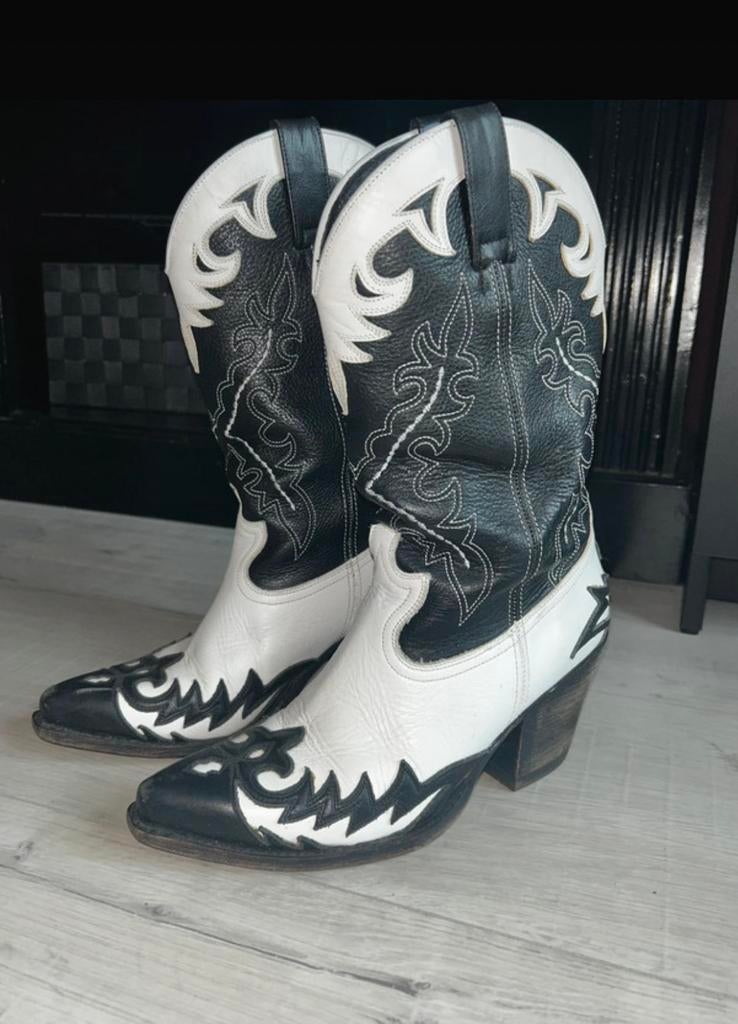 Sendra Cowboylaarzen, maat 38, Kleding | Dames, Schoenen, Hoge laarzen, Zwart, Ophalen of Verzenden, Zo goed als nieuw