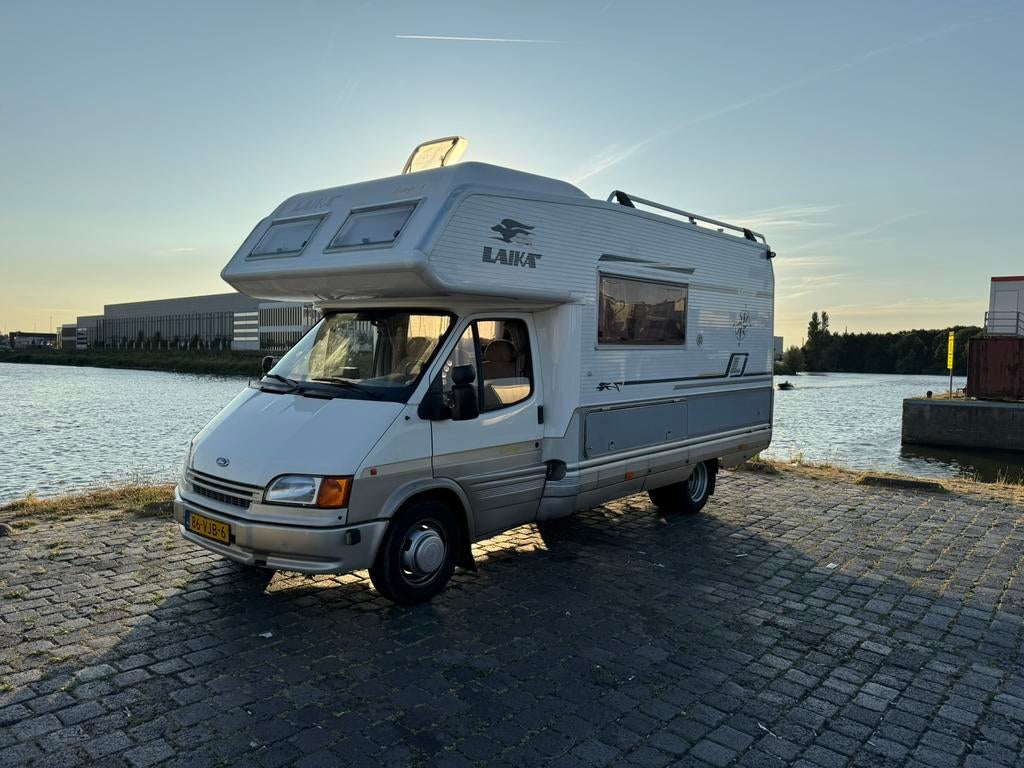 Ford transit laika camper 1993, Caravans en Kamperen, Chemisch toilet, Alkoof, Ford, Luifel