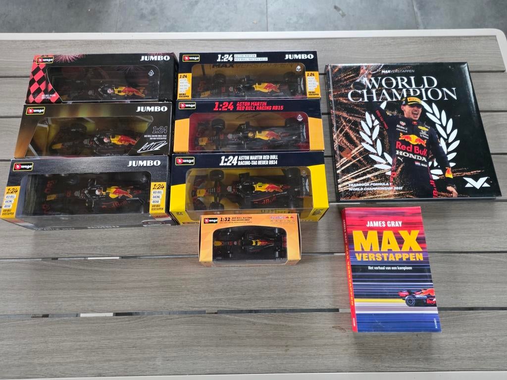 Max Vestappen Red Bull pakket (Jumbo auto's en boeken), Ophalen of Verzenden, Nieuw