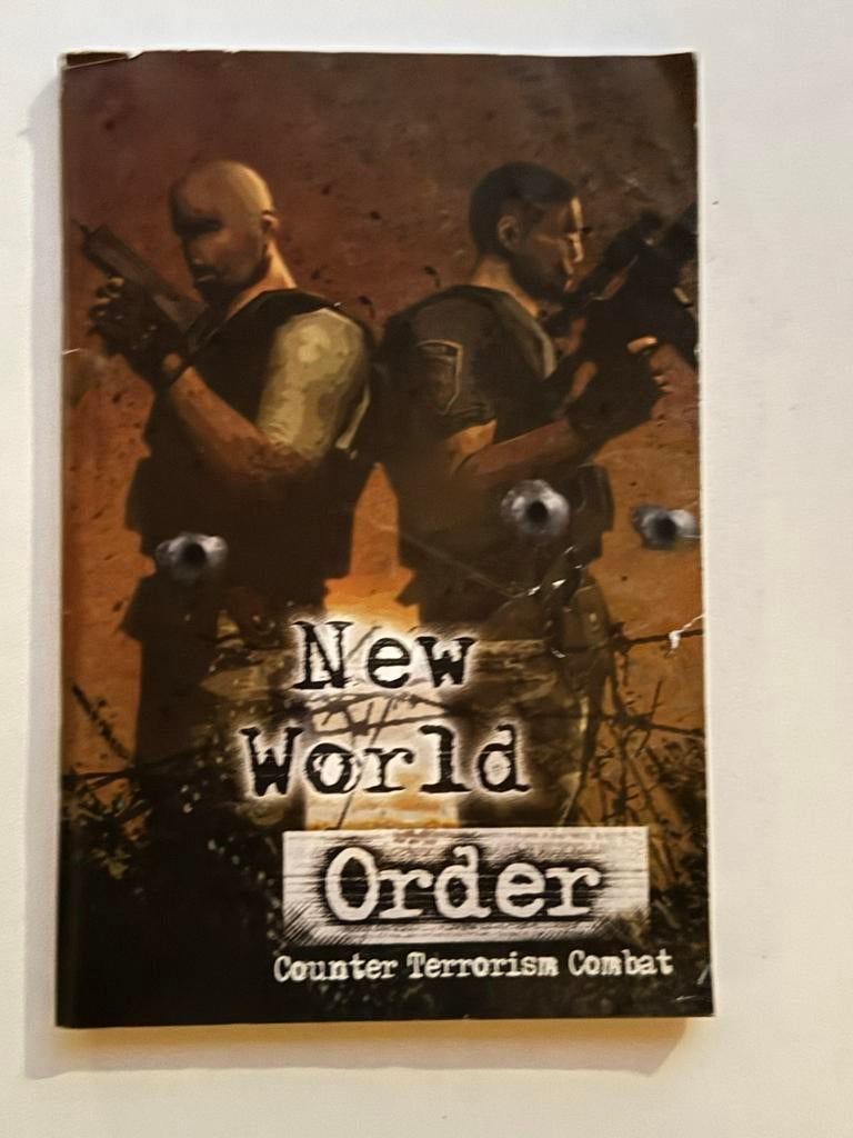New World Order: Counter Terrorism Combat (PC) - Manual, Online, Gebruikt, Shooter, Ophalen of Verzenden