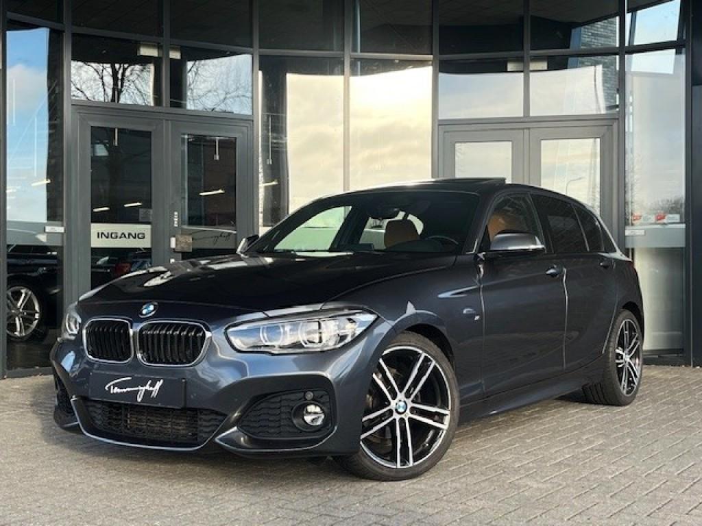 Bmw 1-SERIE 118I AUT. M SPORT ED. - LEDER - EL. SCH./KANT.DA, Gebruikt, USB, Bedrijf, 650 kg