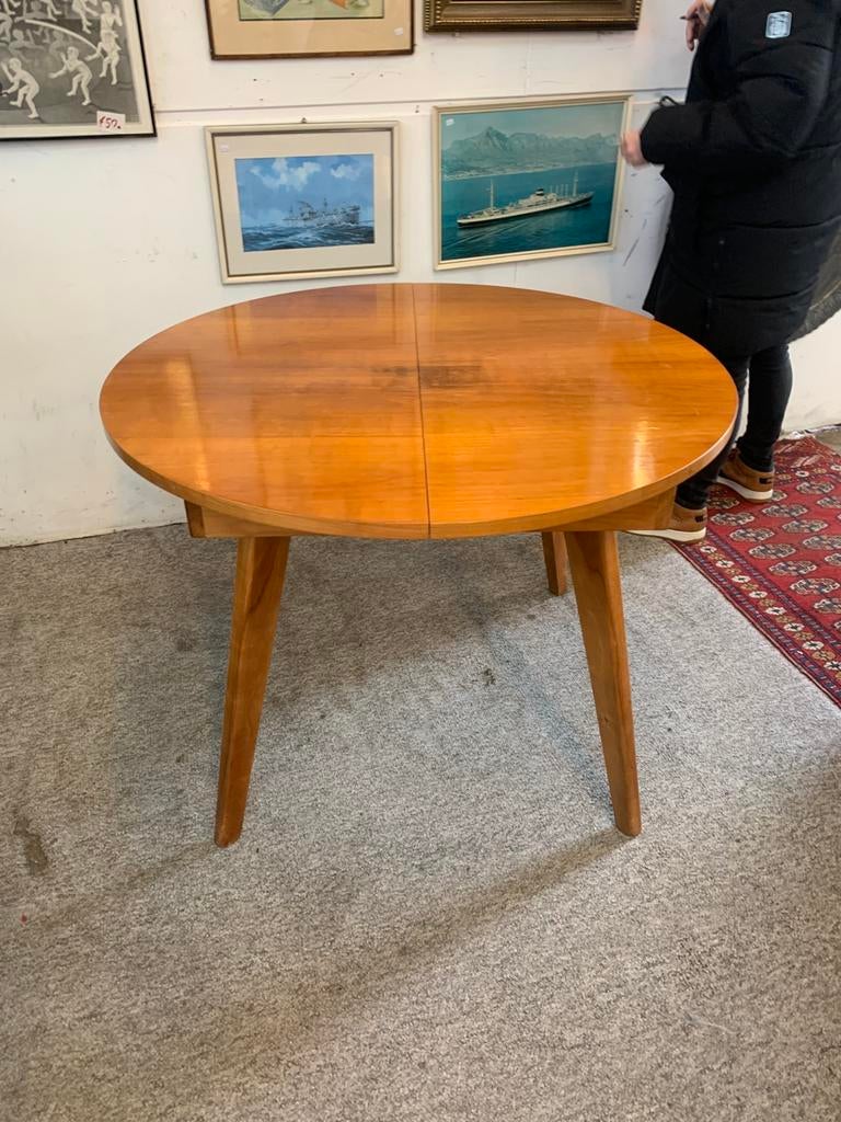 Tafel Pastoe berkenhout Cees Braakman uitschuifbare eettafel, Huis en Inrichting, Ophalen of Verzenden, Zo goed als nieuw, Rechthoekig