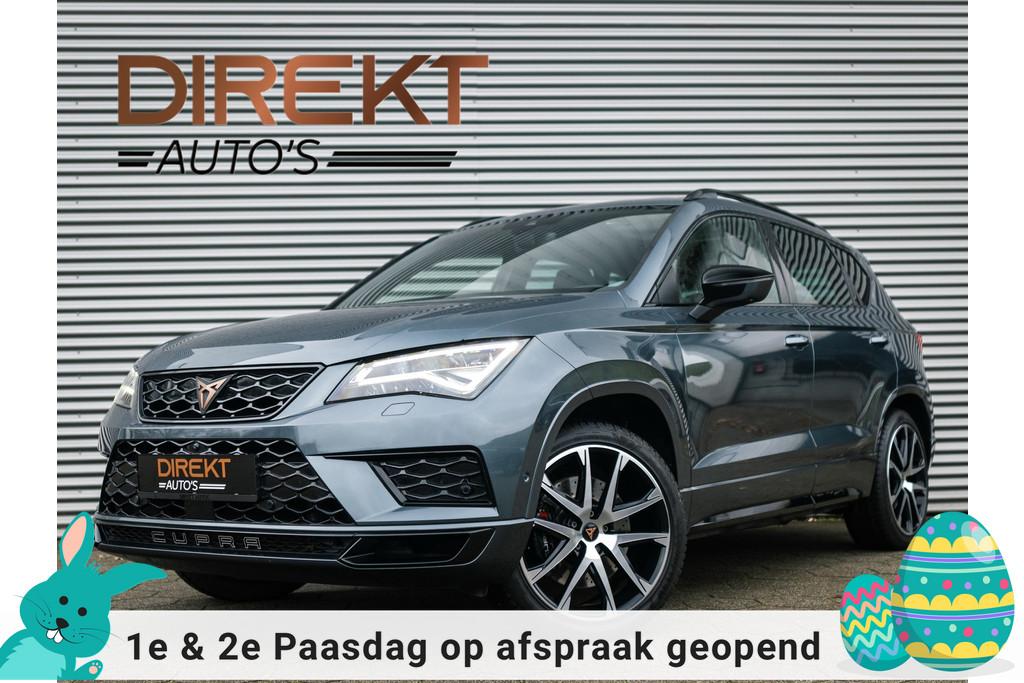 CUPRA Ateca 2.0 TSI 4DRIVE PANO BEATS 360 CAMERA TREKHAAK, Automaat, Gebruikt, Zwart, 4 cilinders