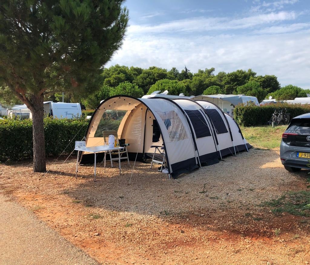 Obelink Familia 4 tunneltent, Ophalen, Zo goed als nieuw, Tot en met 4