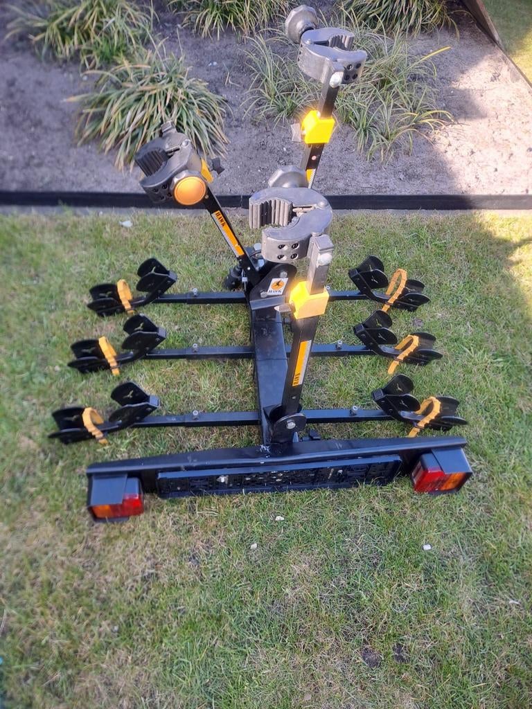 Spinder Hawk drager voor 3 fietsen., Ophalen, Trekhaakdrager