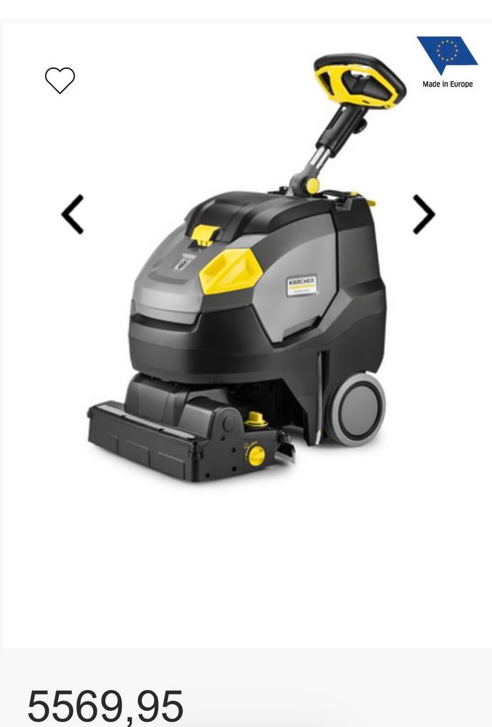 SCHROB-/ZUIGMACHINE BR 45/22 C BP Pack, Ophalen, Nieuw