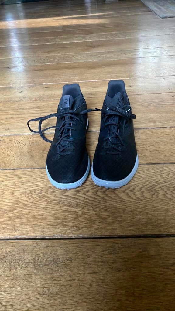 Kipsta flex-h zwart maat 41, Kleding | Heren, Ophalen of Verzenden, Zo goed als nieuw, Sportschoenen, Zwart