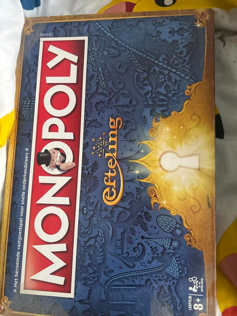 Monopoly Efteling, Drie of vier spelers, Ophalen of Verzenden, Gebruikt