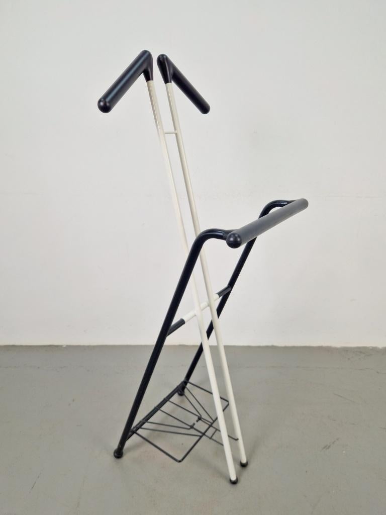 Vintage Postmodern Valet Kledingrek '80 dressboy memphis, N, N, 100 tot 150 cm, Overige typen