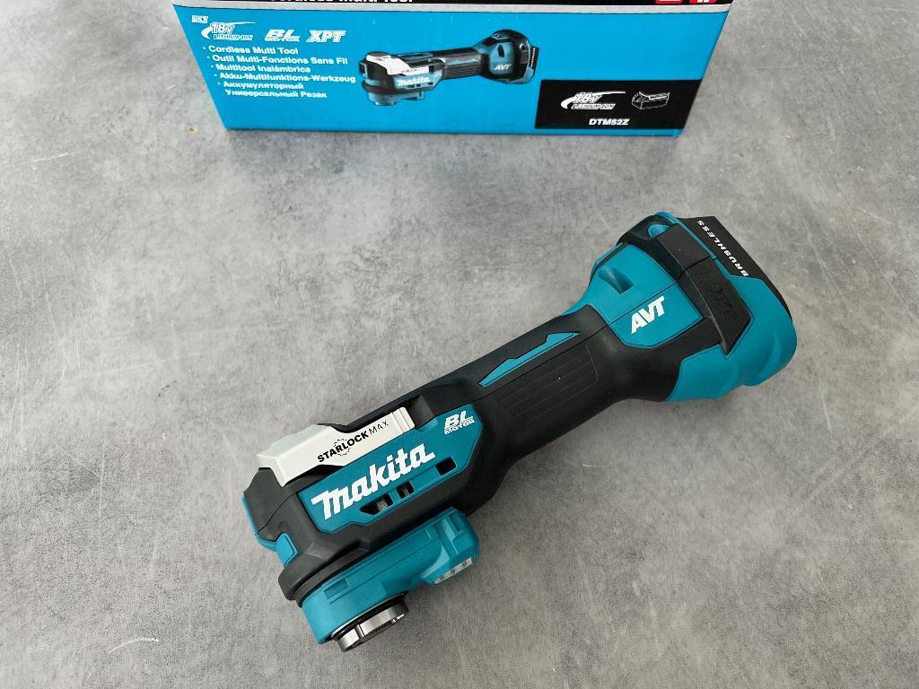MAKITA DTM52Z 18V ACCU MULTITOOL STARLOCK Max LXT BRUSHLESS, Ophalen of Verzenden, Nieuw, Minder dan 600 watt, Overige typen