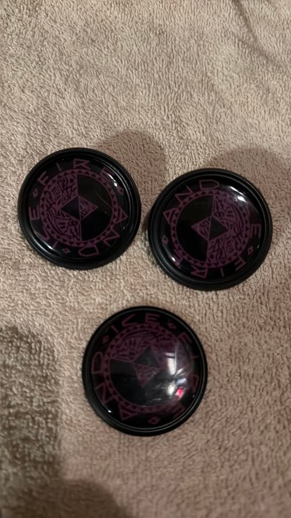 Fire and Ice embleem 3 stuk 1 opasbak, Ophalen of Verzenden, Nieuw