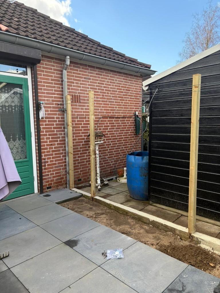 Betrouwbare vakman voor houten schuttingen, Tuin en Terras, Schuttingen, Hout, 1 tot 2 meter, Minder dan 3 meter, Ophalen of Verzenden