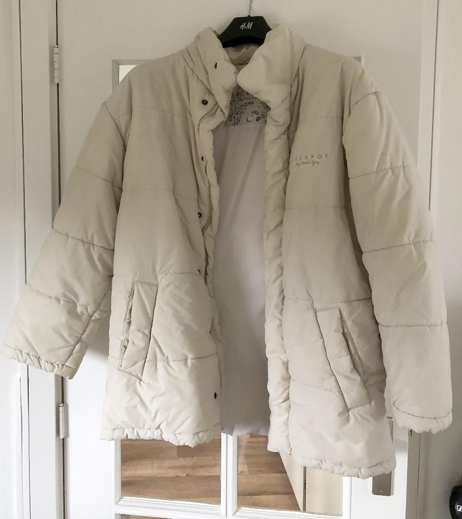 JACK MAAT 52/54 MERK "JACKPOT", Maat 52/54 (L), Jackpot, Wit, Ophalen of Verzenden