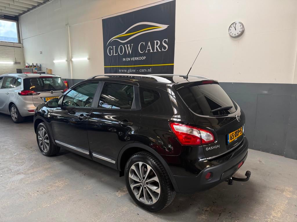 Nissan Qashqai 2.0 Tekna |AUTOMAAT|TREKHAAK|CRUISE|PDC|AIRCO, Euro 5, Gebruikt, 4 cilinders, Zwart