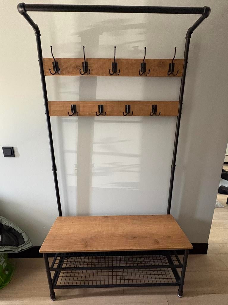 Industriele kapstok, Zo goed als nieuw, Minder dan 100 cm, Metaal, Ophalen