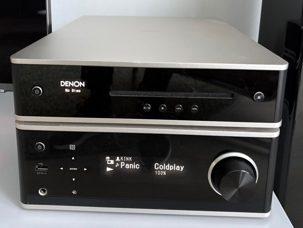 Denon design high-end hifi-set, DRA-100, DCD-100, Ophalen, Denon, Losse componenten, Zo goed als nieuw