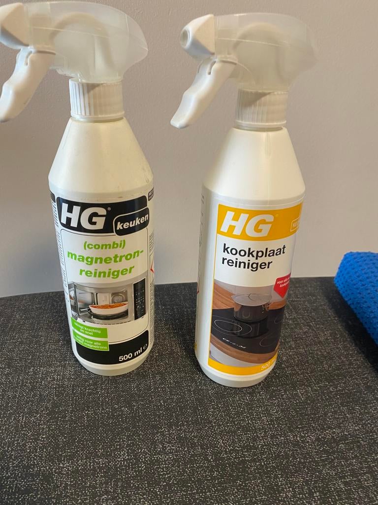 HG reiniger, Ophalen, Schoonmaakmiddel