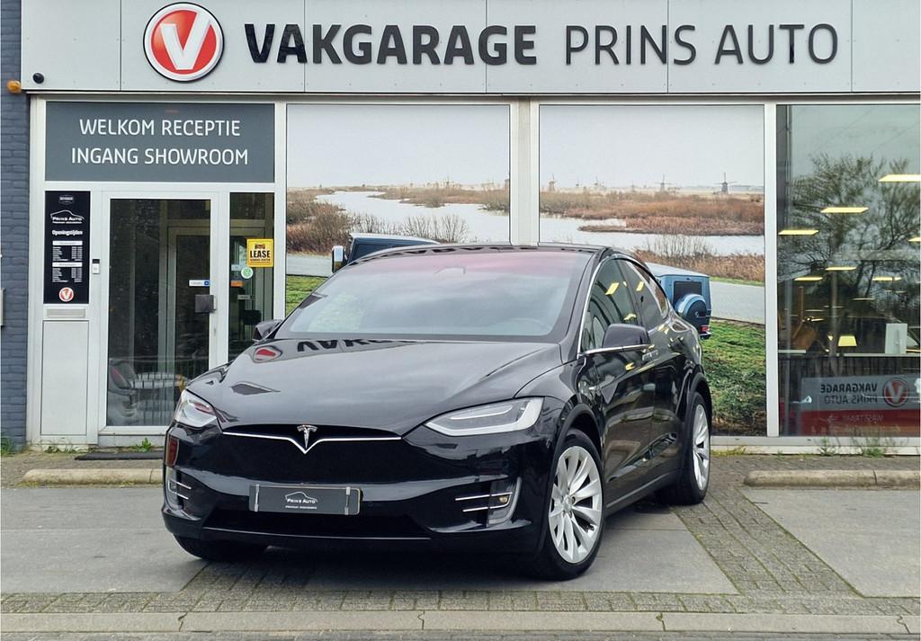 Tesla Model X 100D |TREKHAAK|STOELVW|CARPLAY|BTW|€ 0,35 -, Model X, Gebruikt, Zwart, 2433 kg
