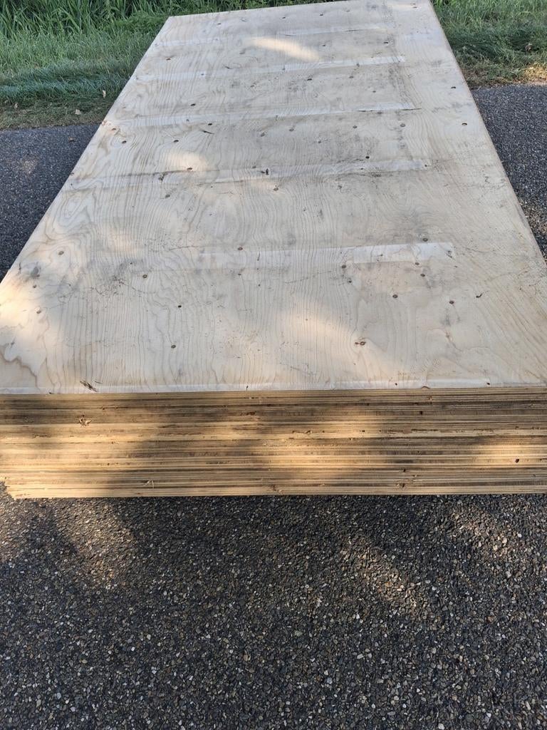 Underlayment platen, Ophalen, 180 tot 250 cm, Palen