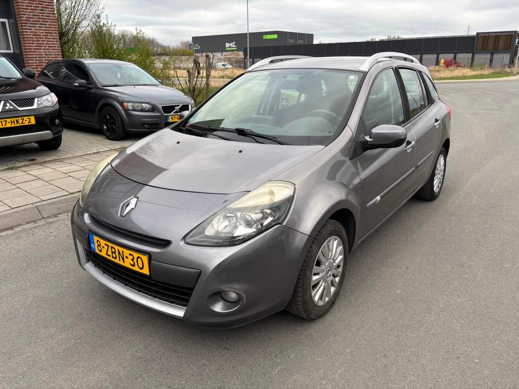 Renault Clio Grandtour 1.2 2009 Grijs, Voorwielaandrijving, Outlander, 4 cilinders, 1465 kg