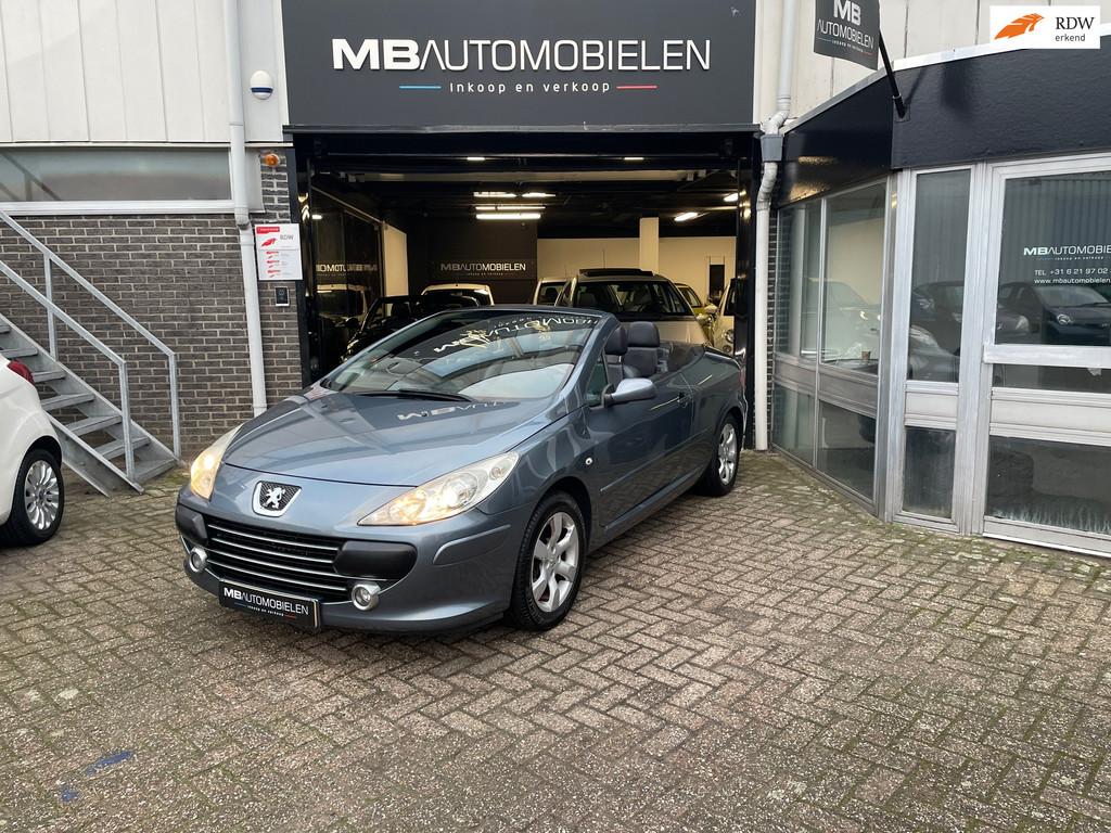 Peugeot 307 CC 1.6-16V/Cabrio/NAP/195DKM/3e Eigenaar/1 Jaar, Gebruikt, 4 cilinders, Cabriolet, 4 stoelen