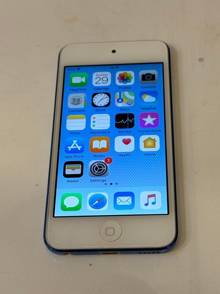 iPod touch 6e generatie 32GB met hoesje, Audio, Tv en Foto, Mp3-spelers | Apple iPod, Apple, Ophalen of Verzenden, Apple, 20 tot 40 GB