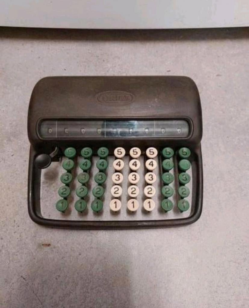 Contex Comptometer adding machine rekenmachine  telmachine, Antiek en Kunst, Ophalen of Verzenden