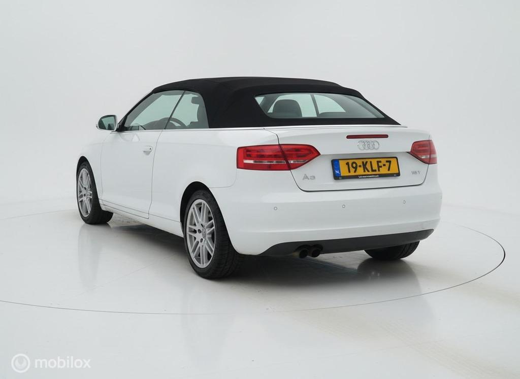 Audi A3 Cabriolet 1.8 TFSI BOSE|LEDER|LED|STOELVERW|CABRIO, Gebruikt, Zwart, 4 cilinders, Cabriolet
