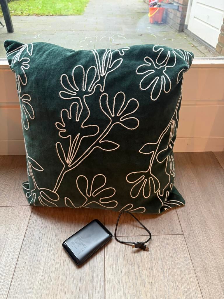 Warmte kussen, Ophalen, Zo goed als nieuw, Groen