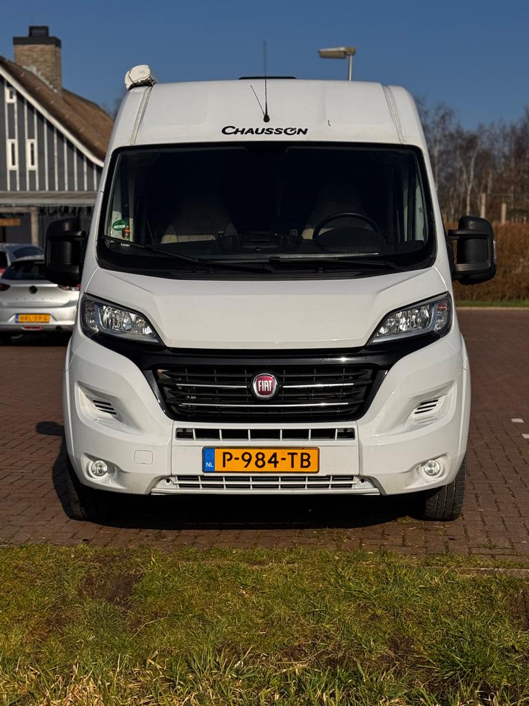 camper Chauson 595 2018 54.000 km, Caravans en Kamperen, Campers, Gaslek-detector, Fiat, Chausson, Tot en met 3