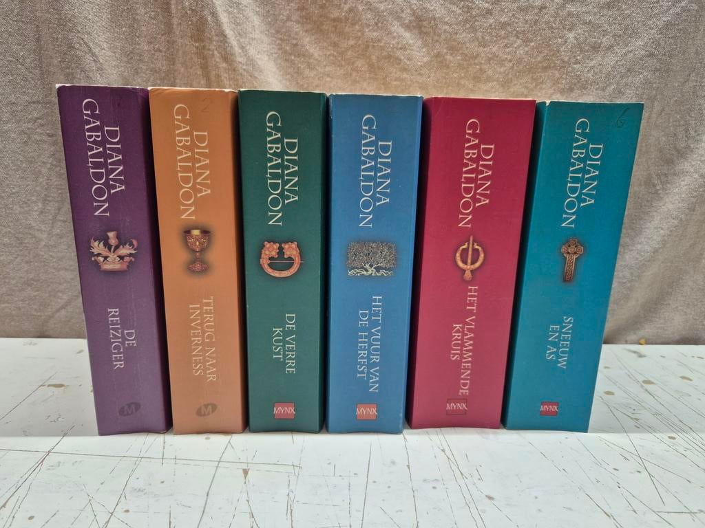 Outlander de reiziger  Diana Gabaldon reeks 1t/m6, Boeken, Ophalen of Verzenden, Gelezen, Diana Gabaldon