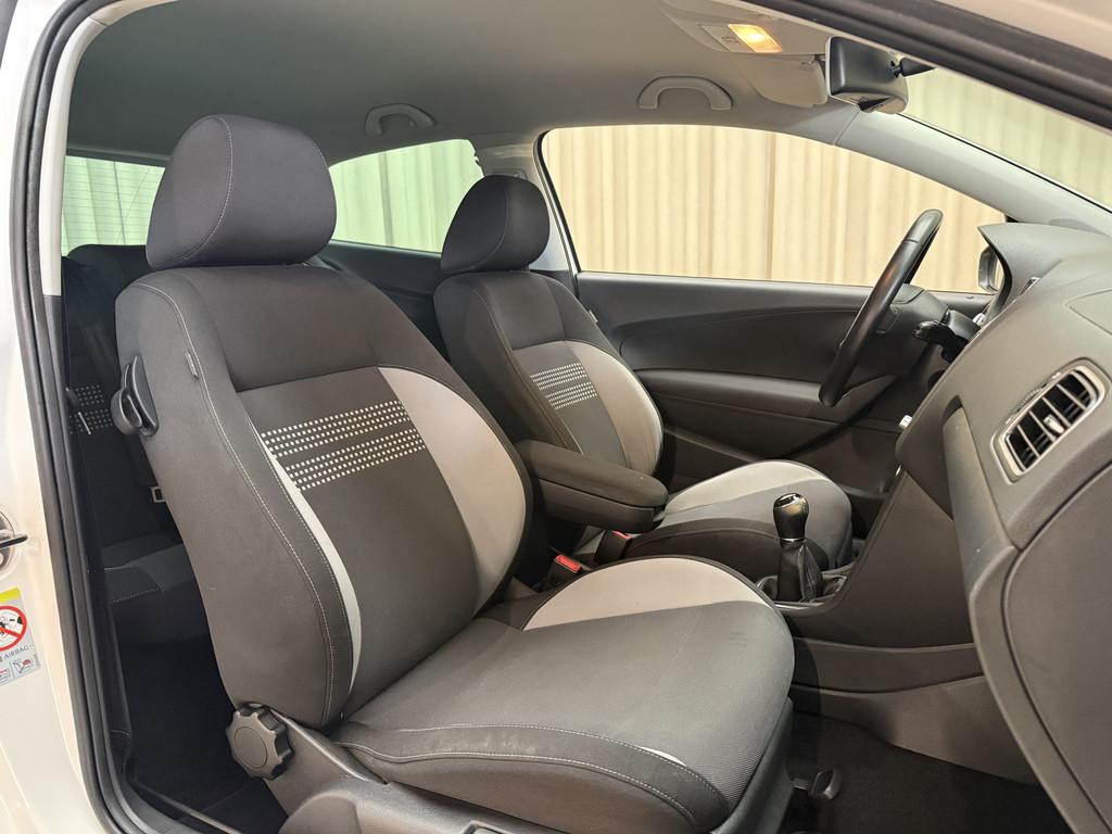 Volkswagen Polo 1.2-12V Xenon / Stoelverwarming / Cruise Con, Euro 5, 1198 cc, Wit, Bedrijf