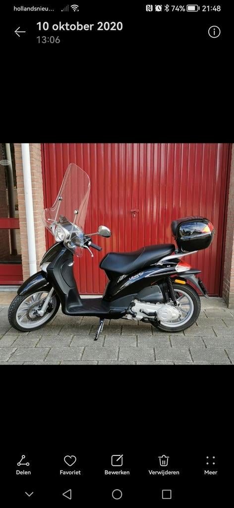 Piaggio Liberty snorscooter, Gebruikt, Overige modellen, Ophalen of Verzenden, Benzine