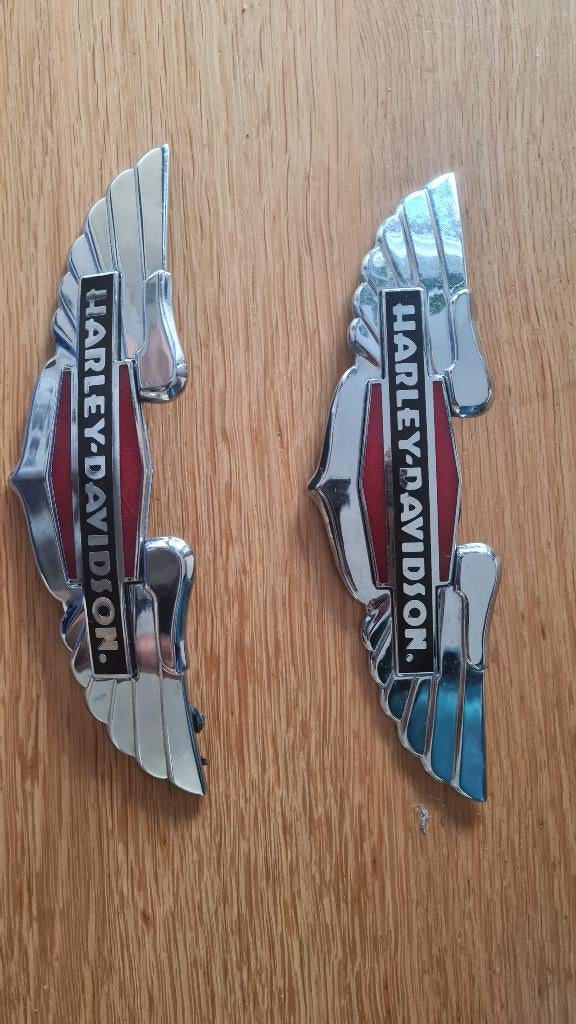 Harley davidson tankembleem, Ophalen of Verzenden, Gebruikt
