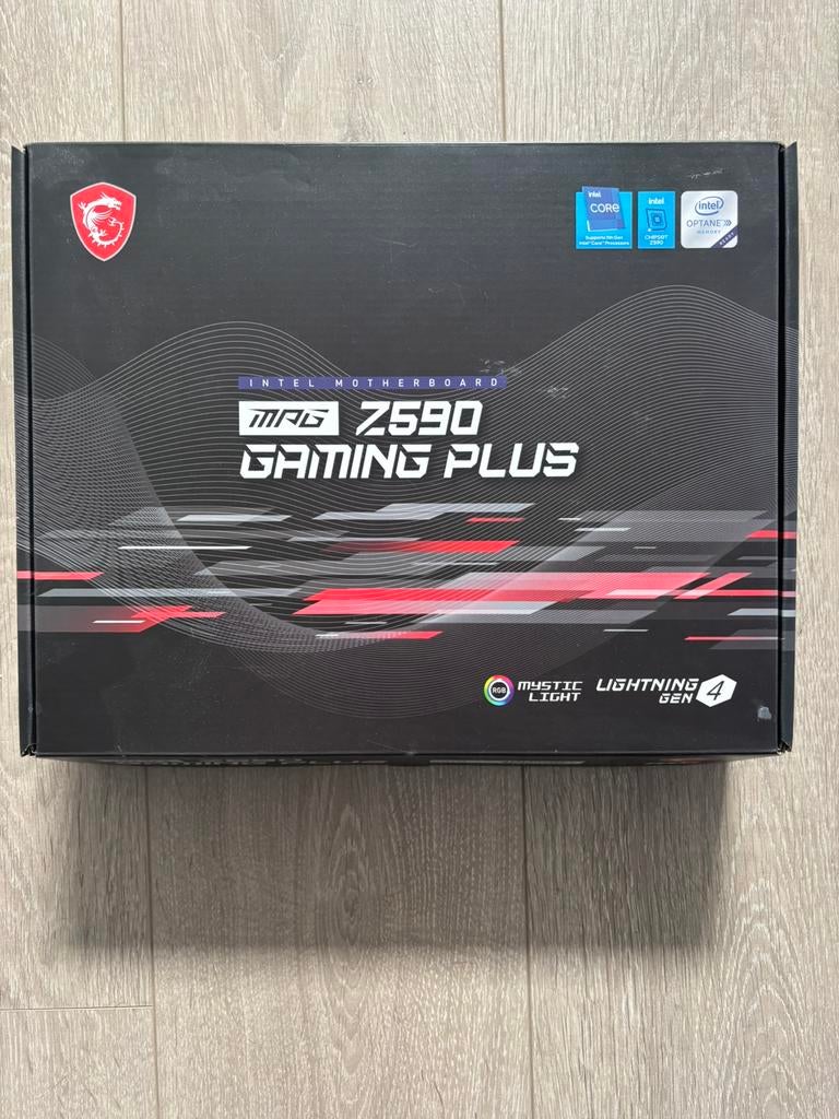 MSI MPG Z590 Gaming Plus, Computers en Software, Moederborden, Ophalen of Verzenden, DDR4