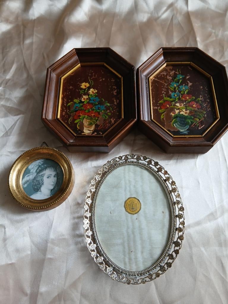 Olieverf schilderijtjes klein, Ophalen of Verzenden