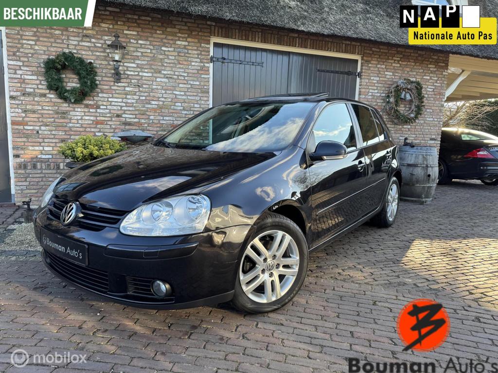 Volkswagen Golf 1.4 Tour - 5 Deurs - Dakraam, Auto's, Volkswagen, Voorwielaandrijving, Gebruikt, 4 cilinders, Zwart