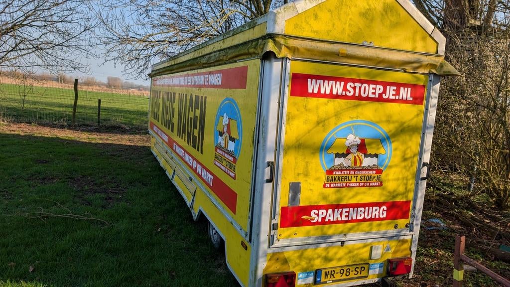 Voedsel wagen of Tiny House maken, Ophalen