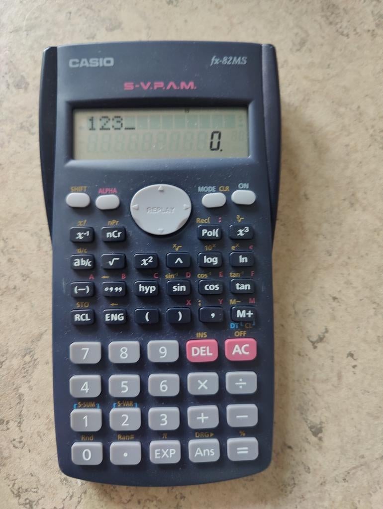 Casio svpam fx 82ms, Diversen, Rekenmachines, Ophalen