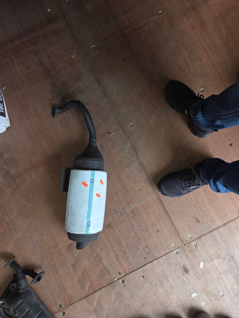 Sito Plus 0726 uitlaat voor Peugeot verticaal 2-takt, Ophalen of Verzenden