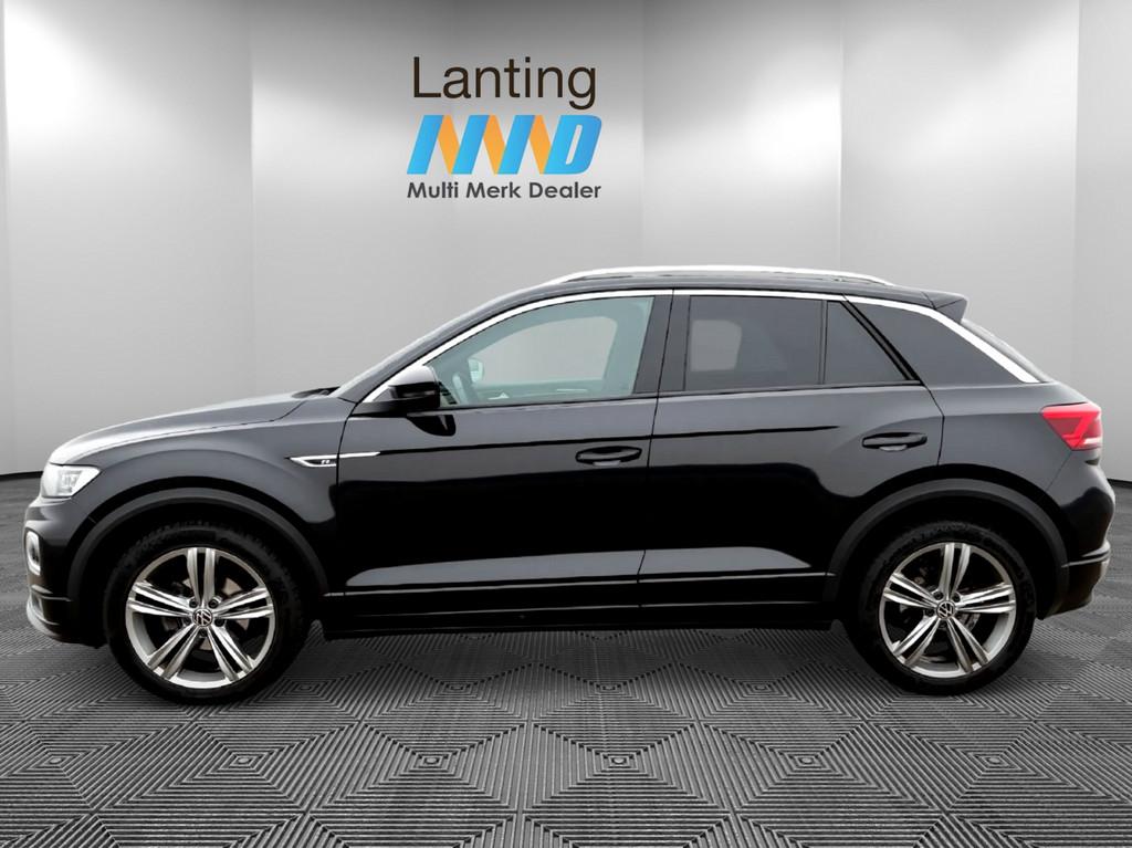 Volkswagen T-Roc 1.5 TSI R-Line Autom Pano Digt Cockpit, 4 cilinders, Leder en Stof, Zwart, Origineel Nederlands
