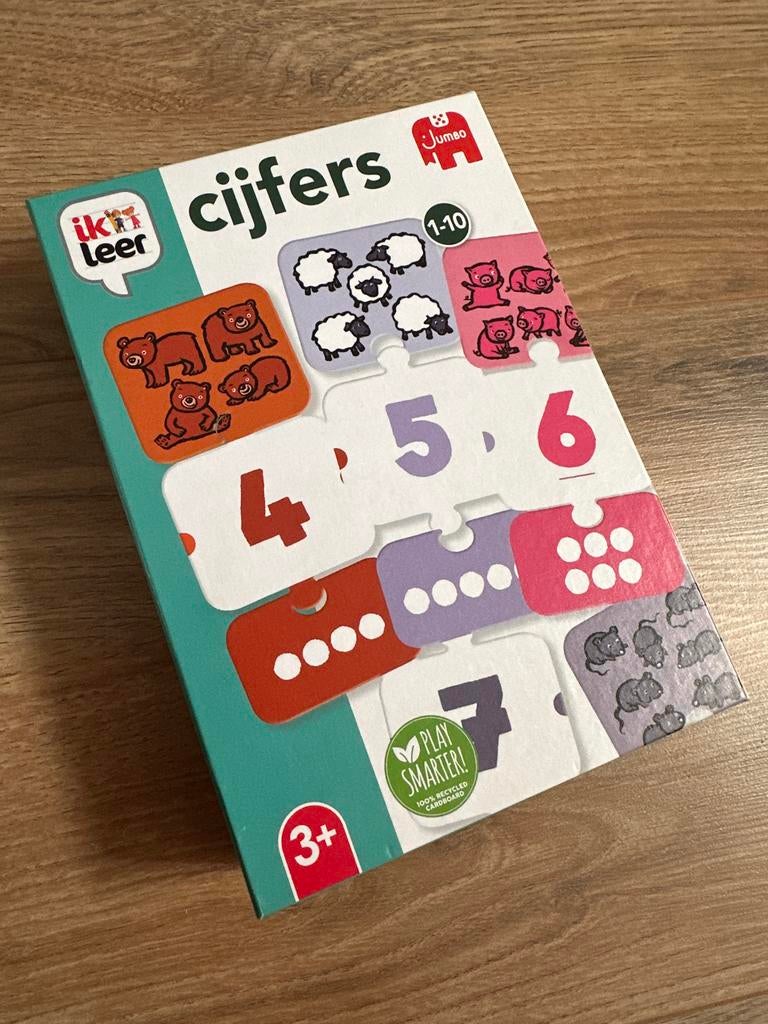 Jumbo Ik leer cijfers 1-10 - Compleet en nieuwstaat, Ophalen, Nieuw, Rekenen