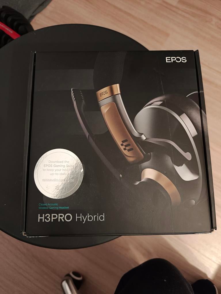 Epos(Sennheiser) H3pro Hybrid headset met bluetooth., Computers en Software, Headsets, Ophalen, Mute-functie, Zo goed als nieuw