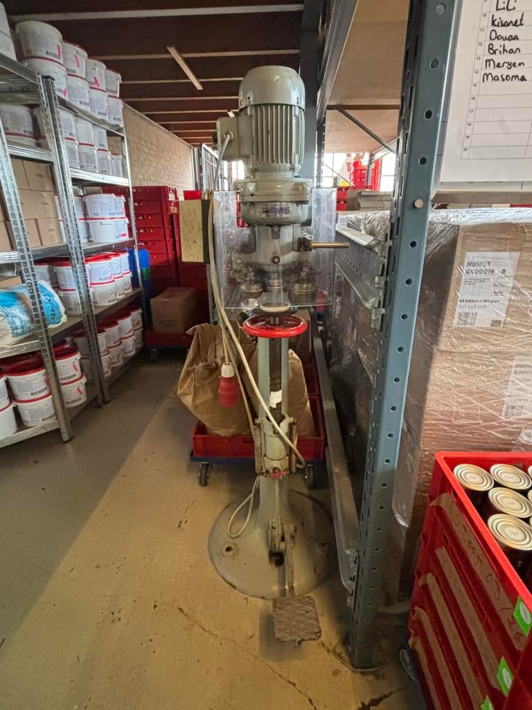 Felsmachine, Ophalen